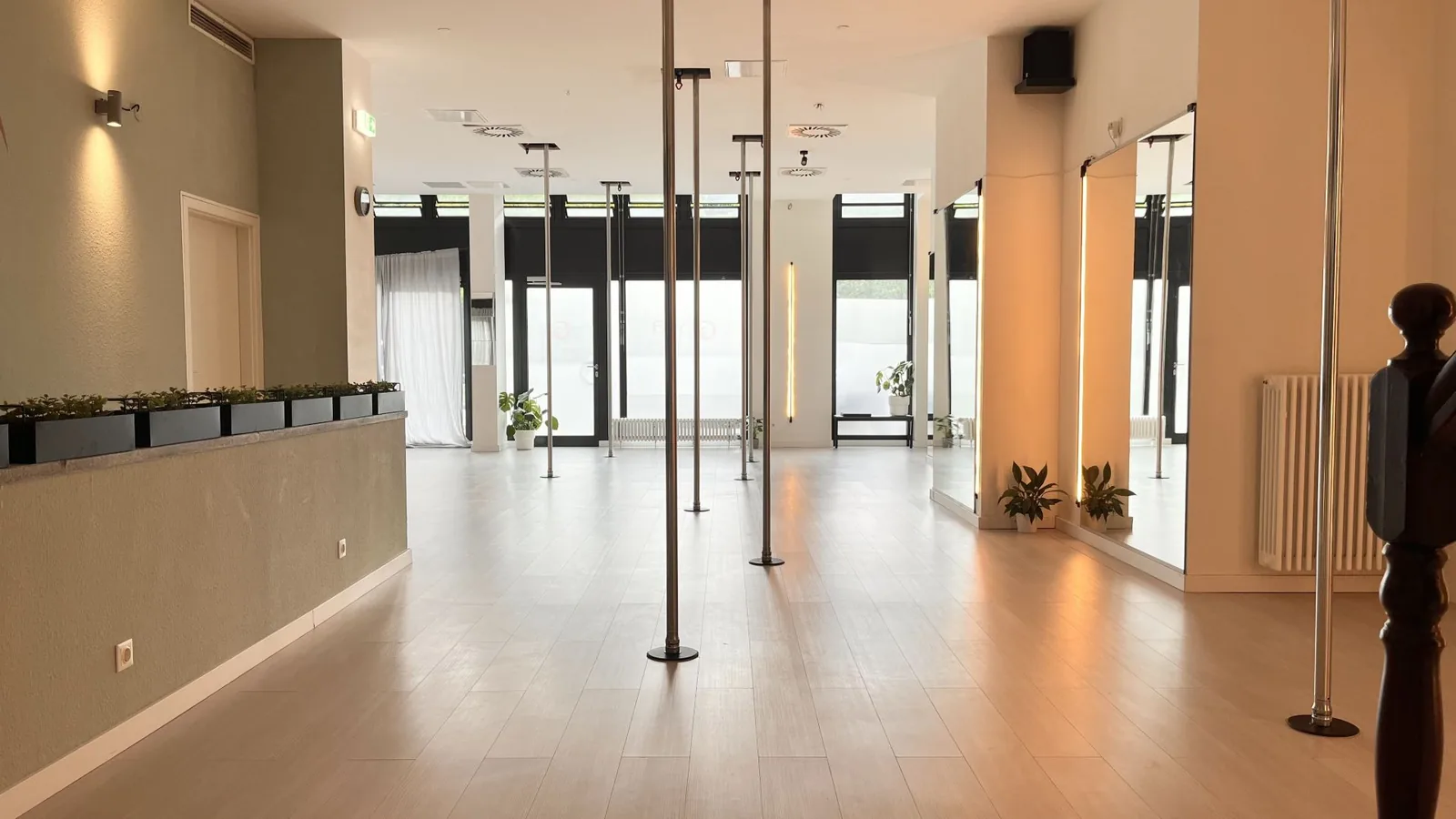 Trainingsraum im Lyra Studio Pankow